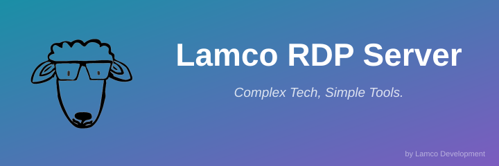 Lamco RDP Server Banner 720x240