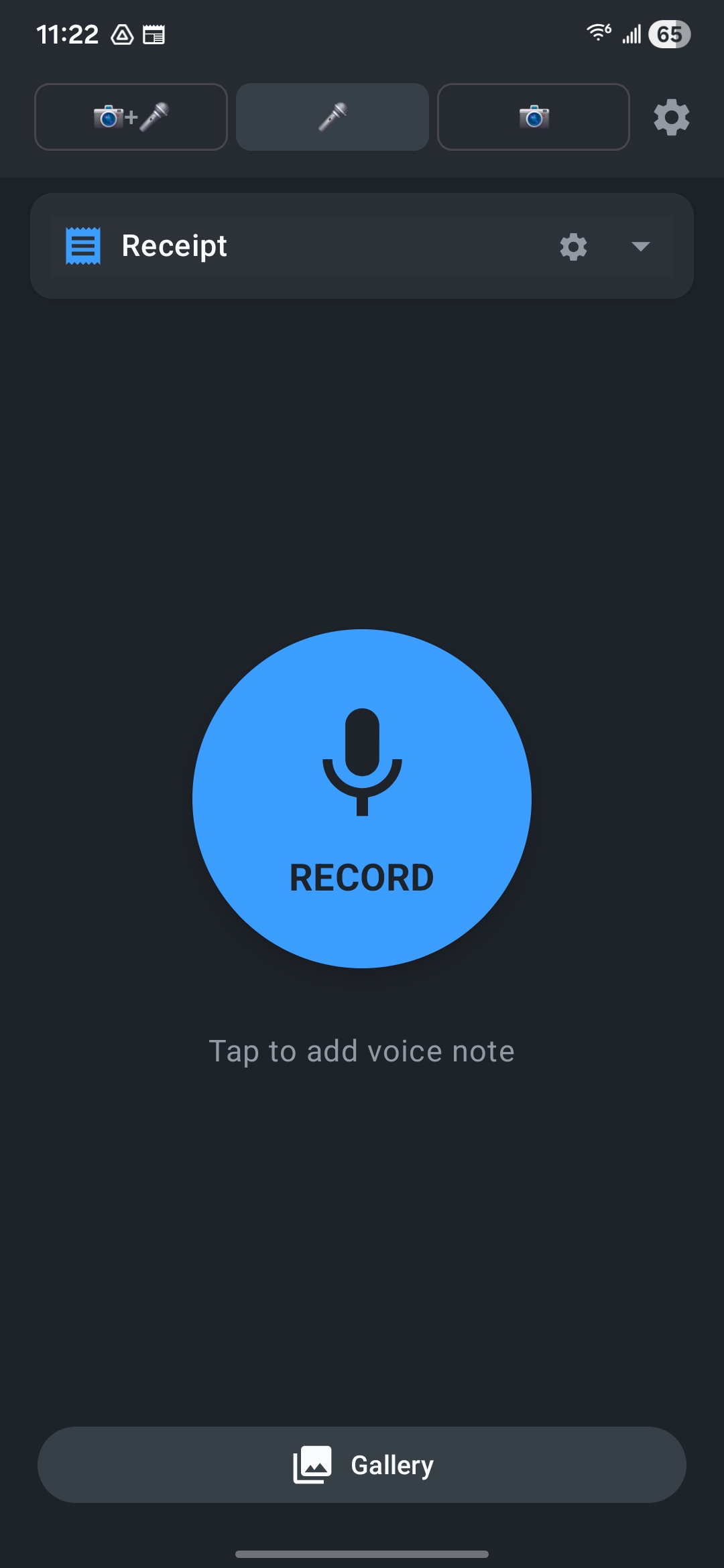 QuickCapture - Voice Mode